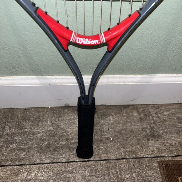 Wilson Feder 25 , 25 Inch Long,3 7/8 Grip .Gray And Red. - Picture 2 of 11